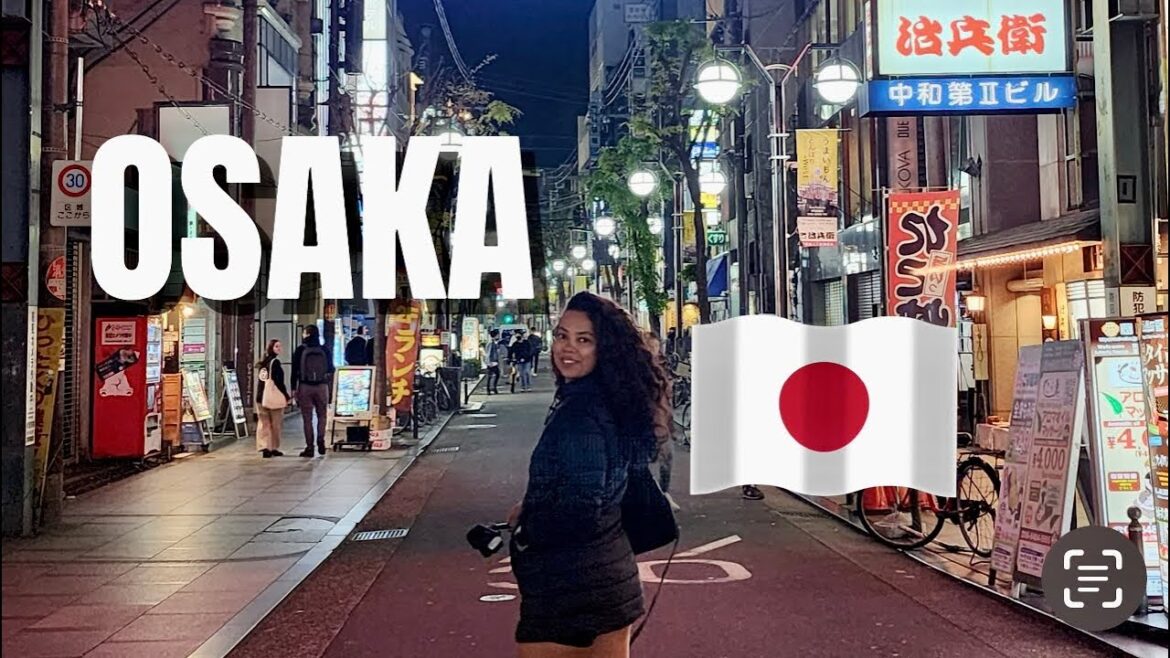 One Night in Osaka, Japan | Best Restaurants & City Nightlife Experience!"