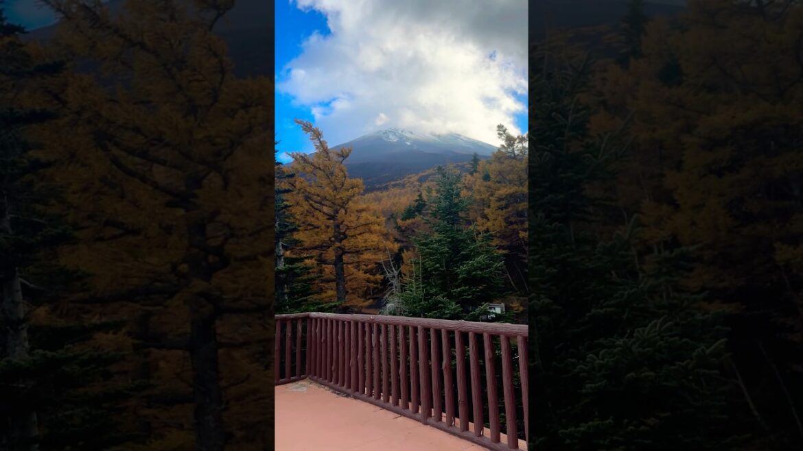Beautiful Mount Fuji Japan😍⛰️#shorts #trending #viralvideo #nature #love #travel #peace