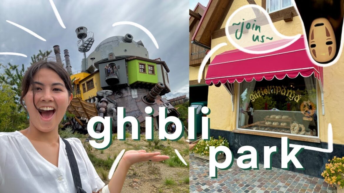 finally visiting the ghibli park in nagoya ✨