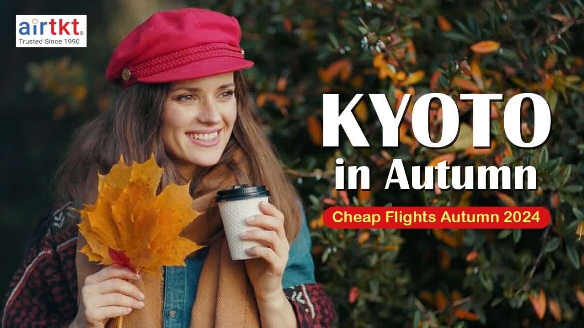 Book cheap flights and hotels for Kyoto’s stunning autumn beauty!