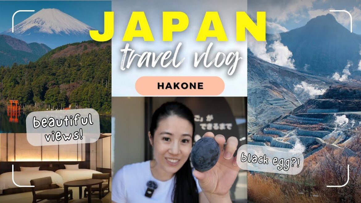 Japan Travel Vlog - What to do and eat in HAKONE (part 2)
