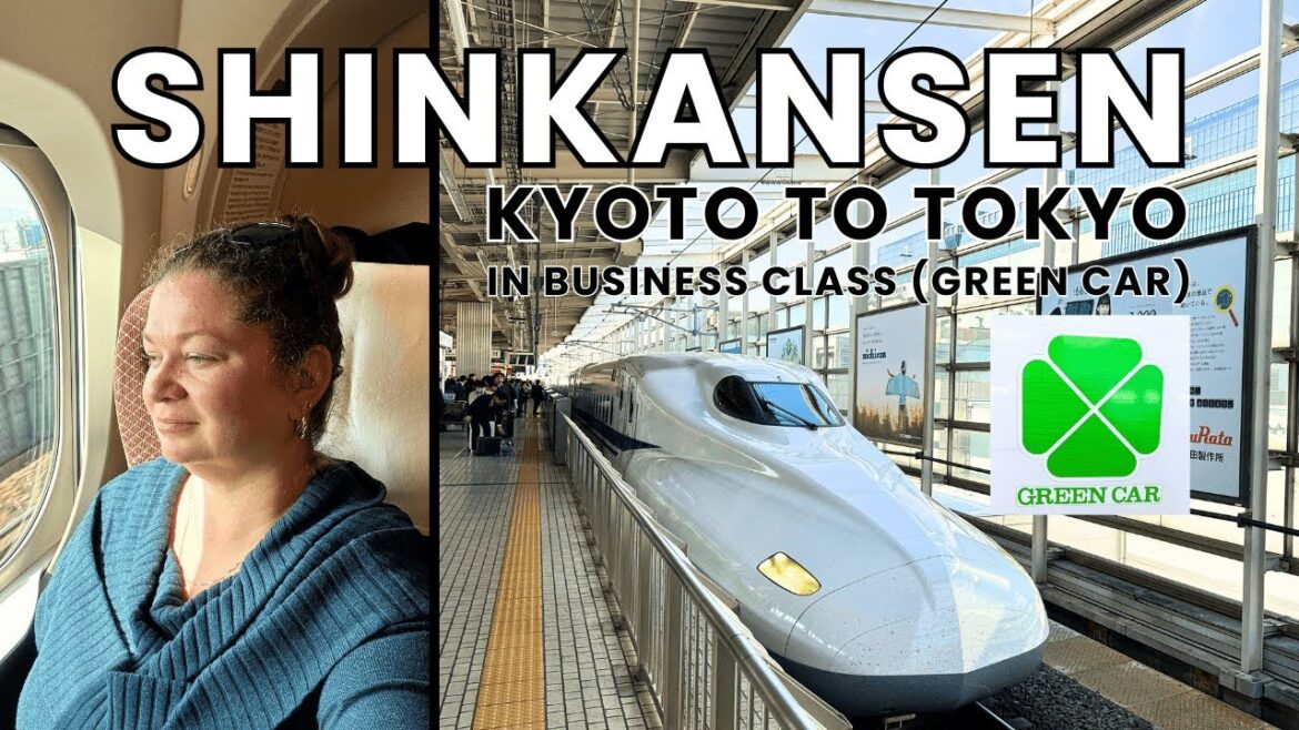 Kyoto to Tokyo on the Shinkansen | My Business Class Bullet Train Experience