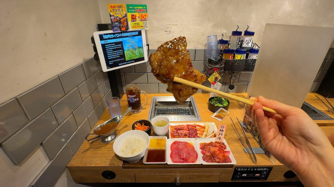 Cheapest vs Most Expensive Set at Budget Yakiniku Restaurant