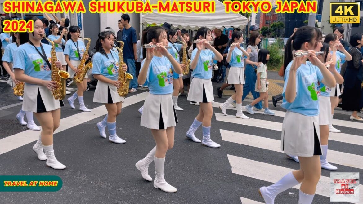 4k hdr Japan travel 2024 | Shinagawa Shukuba-matsuri Festival |  第31回 しながわ宿場まつり 2024