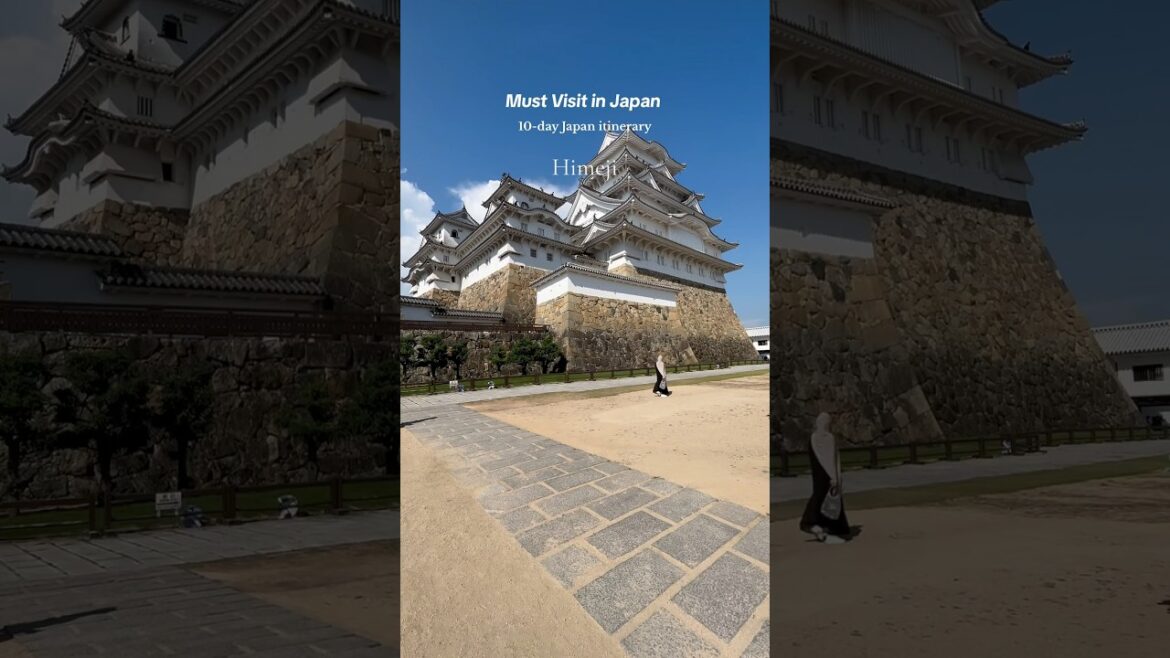 【#JapanItinerary #Hiroshima #Osaka】 #国際カップル #japantrip #triptojapan #Kansai #Himeji #Worldheritage