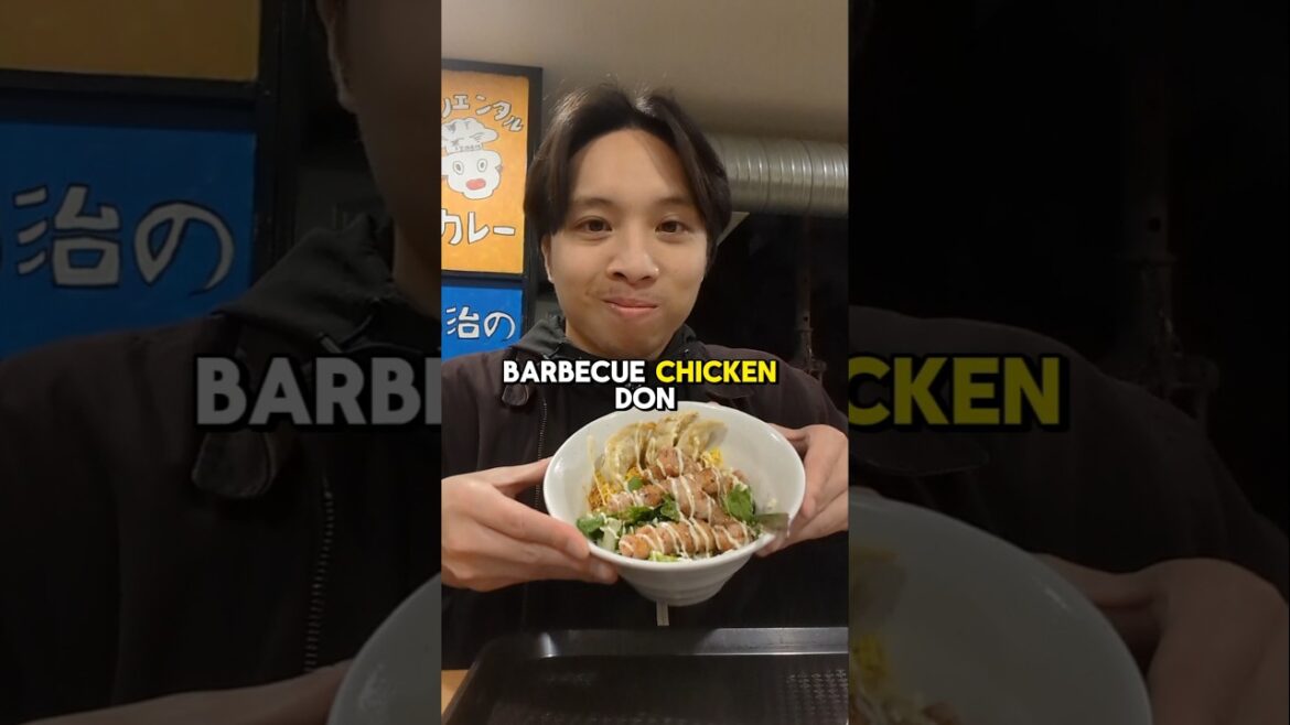 I Tried The BBQ Chicken Don From Tokyo Street Market In Calgary Alberta!