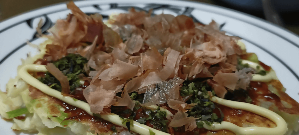 My homemade okonomiyaki