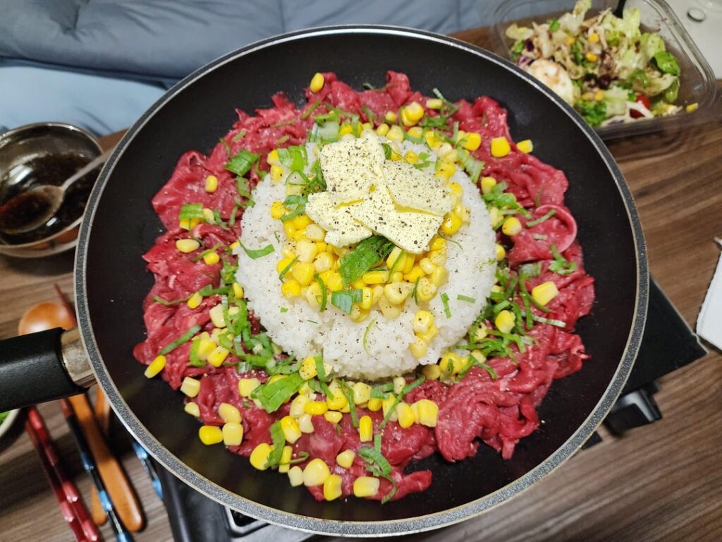 I made my own pepper lunch after craving it since my last visit to japan!