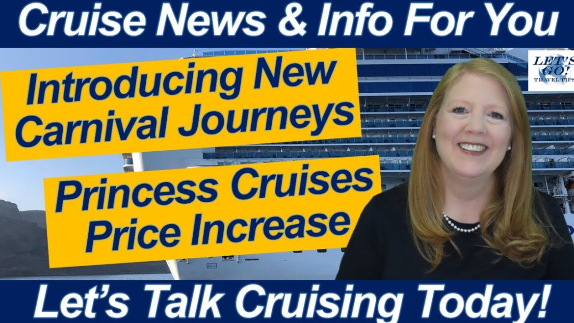 CRUISE NEWS! Princess Increases Prices Onboard! Introducing New Carnival Journeys! Cruise Saturday