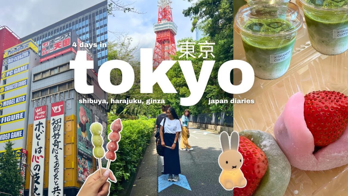 JAPAN DIARIES 🍙 tokyo: what i eat, shopping, exploring the city, shibuya crossing, etc