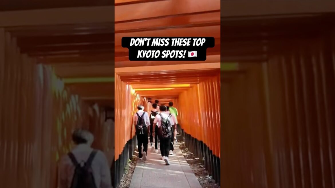 Don’t miss our latest vlog where we visit Kyoto’s top shrines & temples #shorts #japantravel #travel