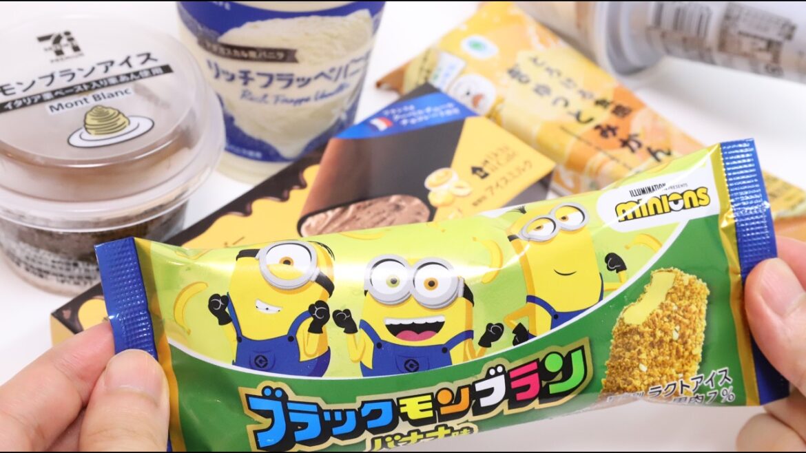 Japan Convenience Store Ice Cream Collection