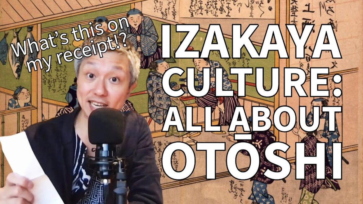 Enjoying Izakaya in Japan: What is Otōshi? Explained