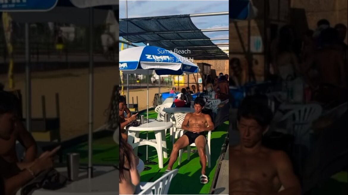 Last day of summer 2024 in Suma Beach, Kobe, Japan!