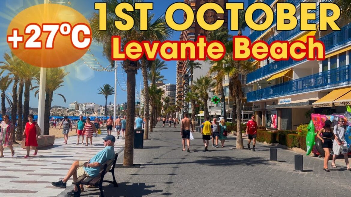 Levante Beach – Spectacular 1ST of October! ποΈ Levante Beach - Spectacular 1ST of October! ποΈ