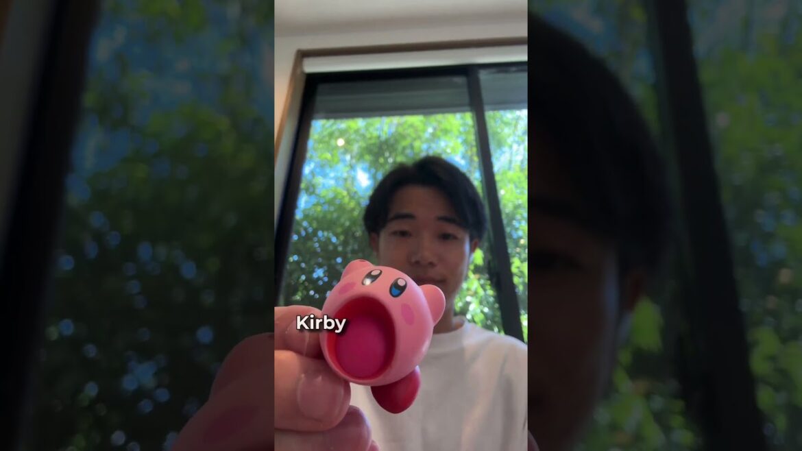 Are you interested in Kirby? #japanfood #yoshinoya #japaneats #japanesefood