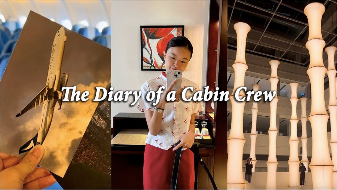 The Flight Schedule of a Cabin Crew | Only Flying in Asia in August 2024