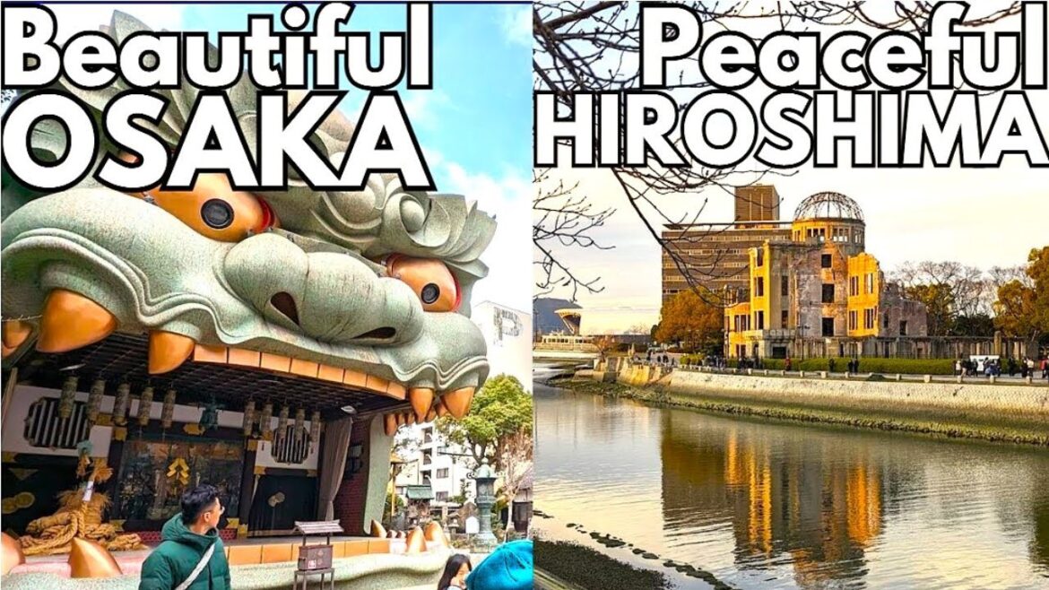 Osaka AND Hiroshima | A JAPAN Travel Vlog