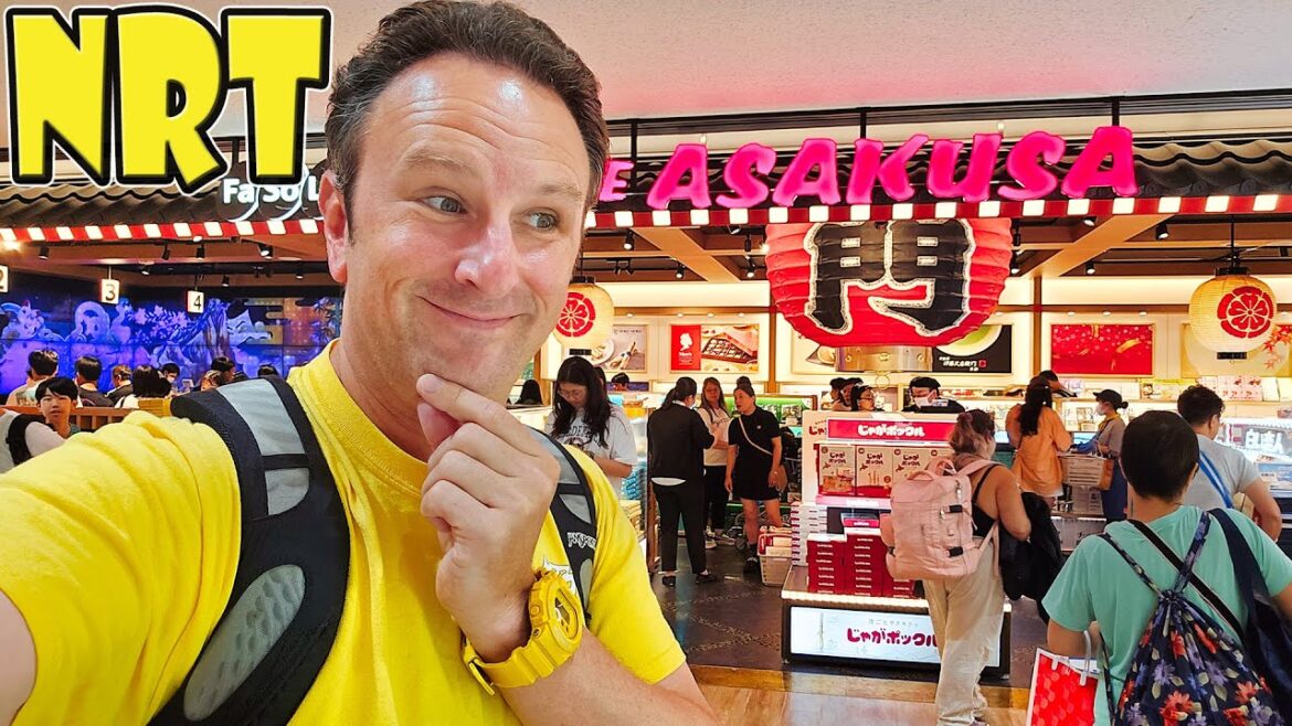 Inside Tokyo Narita Airport T1 - Complete Walkthrough