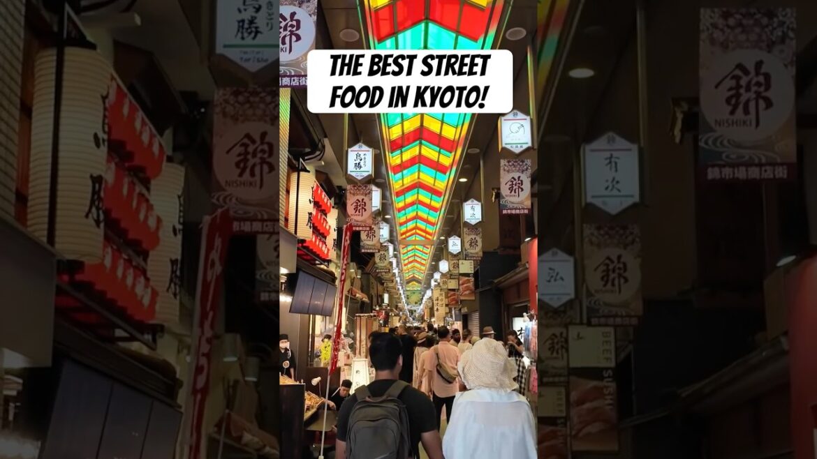 Don’t miss our latest vlog from Nishiki Market in Kyoto! #travel #japantravel #streetfood