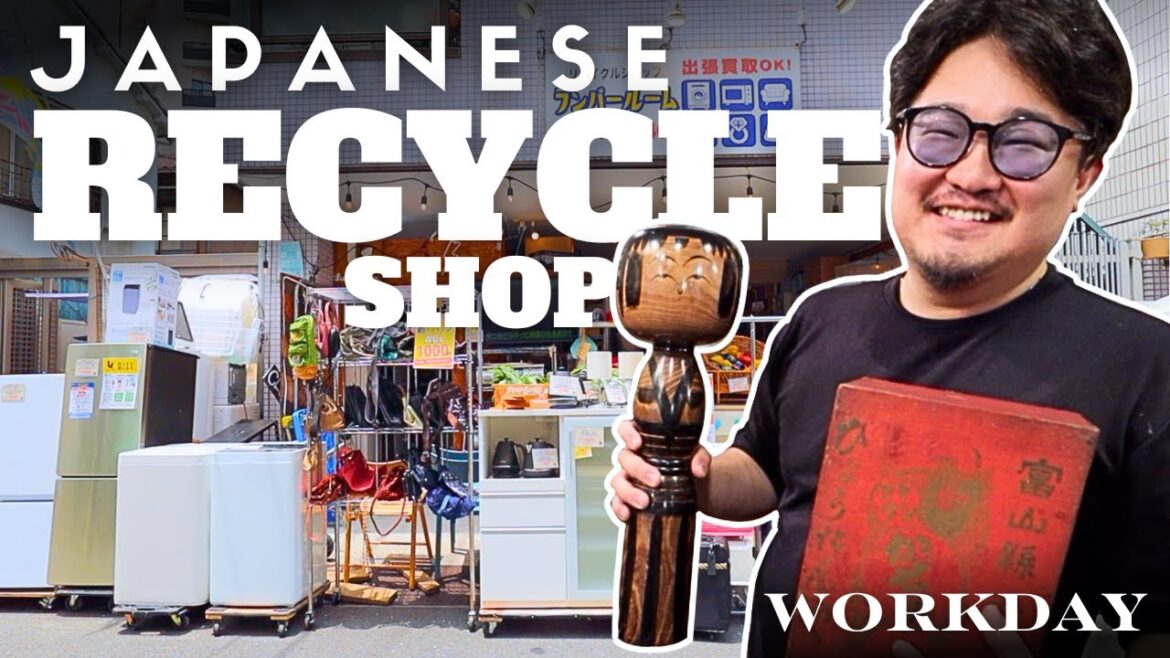 A Workday at a Japanese Secondhand Goods Recycle Shop