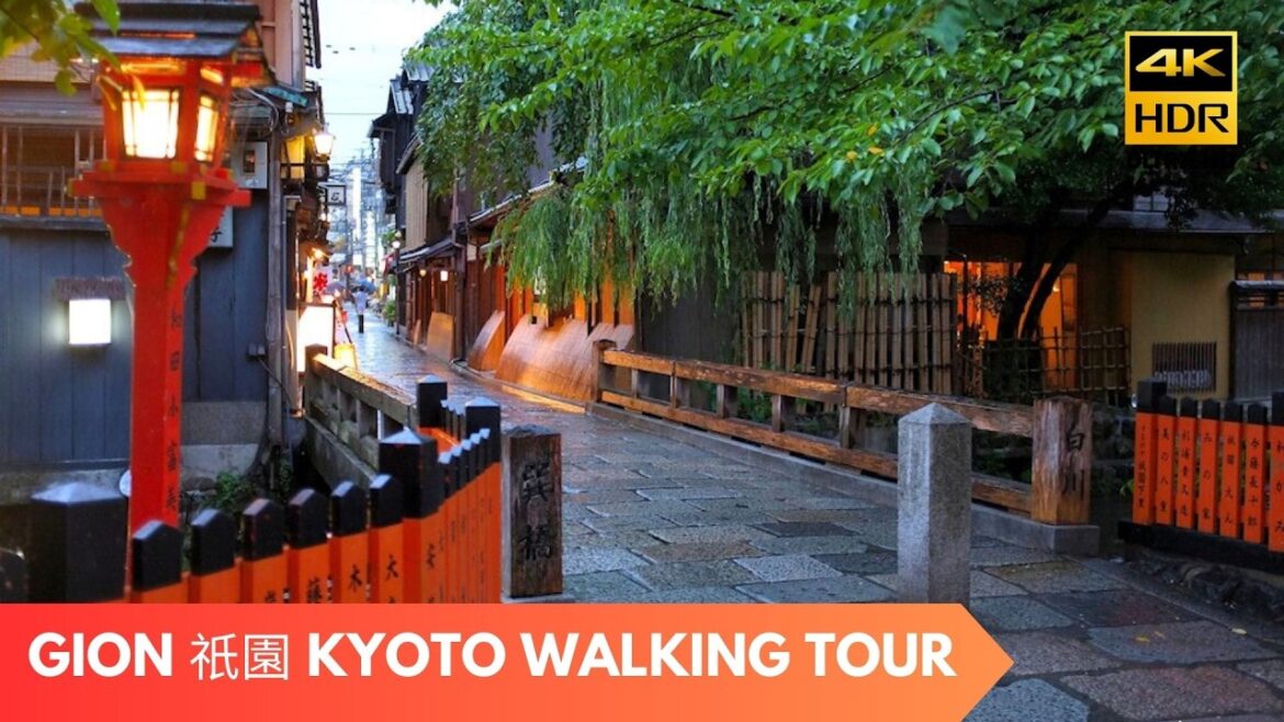 KYOTO MUST VISIT GEISHA DISTRICT! Gion 祇園 Walking Tour [4K60 HDR]