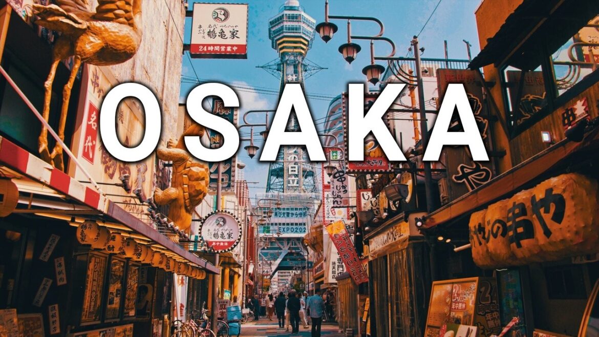 WALKING 4K JAPAN Osaka, Japan 4K Walking Tour - walking in japan 4k night [4K Ultra HD/60fps]