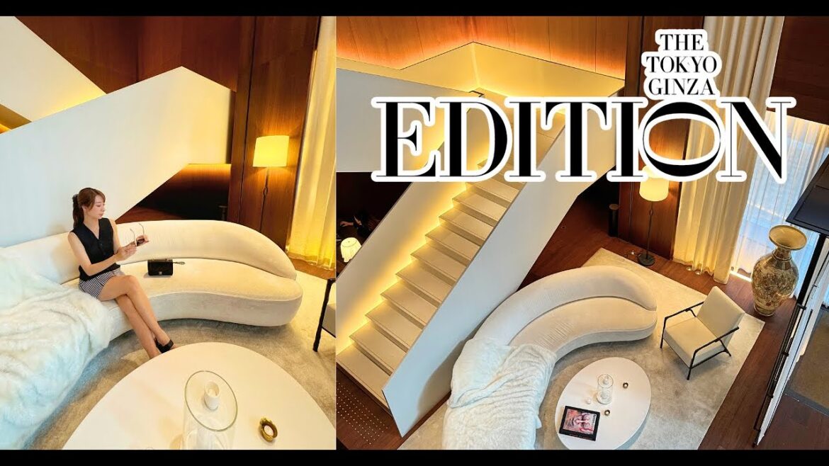 【東京エディション銀座】銀座の新スポットに宿泊！新世代ラグジュアリーホテルVLOG✨
