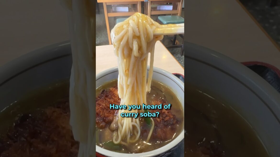 Have you heard of curry soba? #japanfood #japanlife #japaneats #japantravel #japanesenoodle Have you heard of curry soba? #japanfood #japanlife #japaneats #japantravel #japanesenoodle
