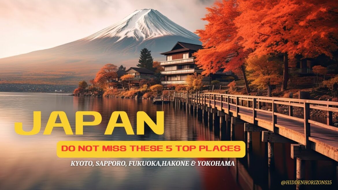 TOP 5 Places in JAPAN you should never Miss! #japan #travelvlog TOP 5 Places in JAPAN you should never Miss! #japan #travelvlog