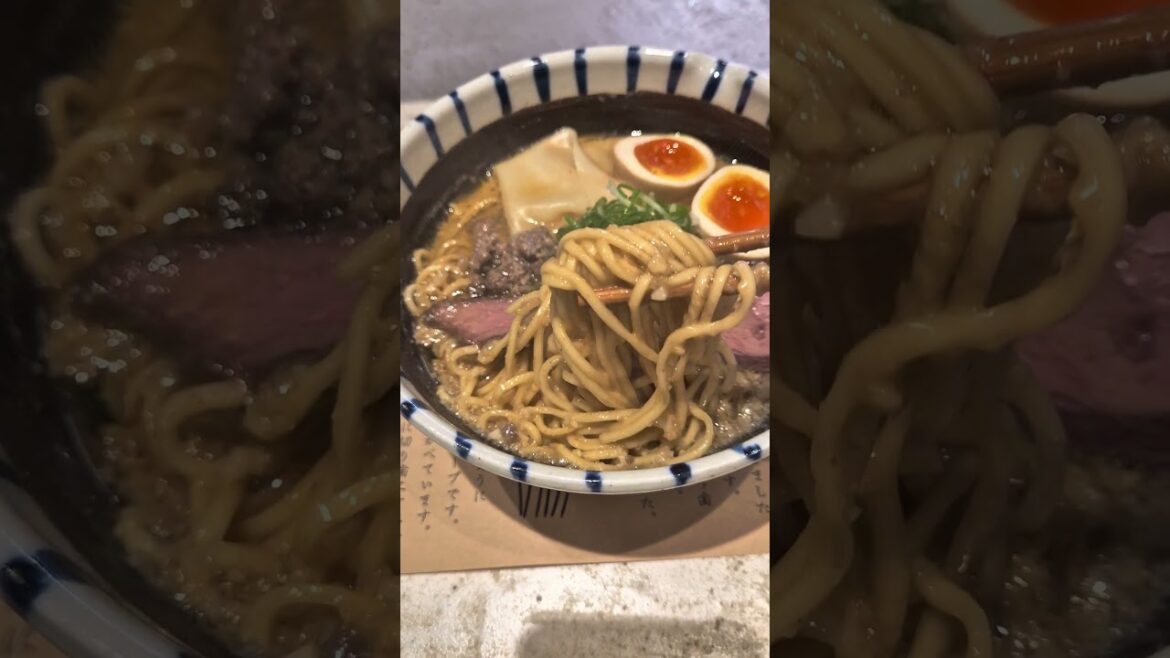 Atsuta Miso-ramen Bryu in Nagoya #nagoya #misoramen #japantravel #japanesefood