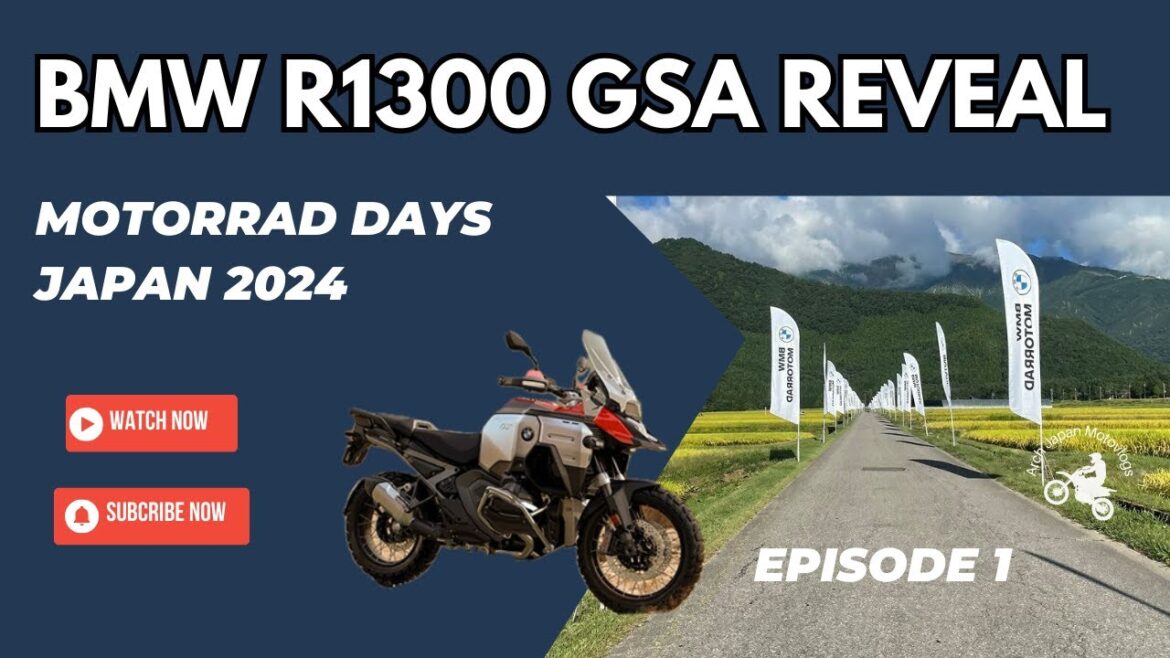 BMW R1300 GSA | BMW R 1300 GSA REVEAL JAPAN