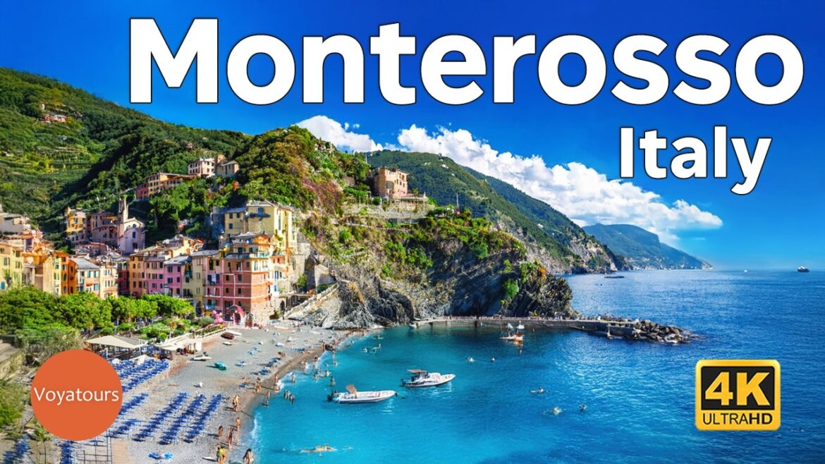 Monterosso al Mare, Cinque Terre - Italy Walking Tour (4K 60fps ©️Voyatours)