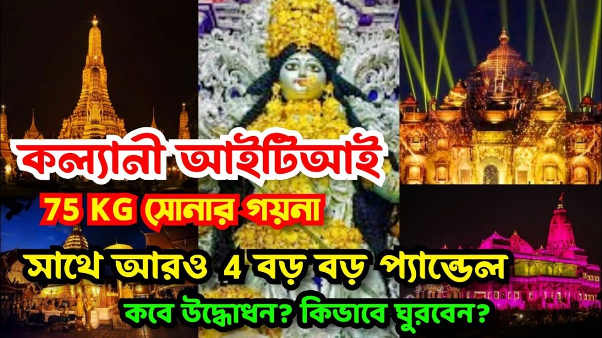 Kalyani ITI More Durga Puja 2024 | Durga Puja 2024 | Top 5 durga puja pandal in Kalyani 2024