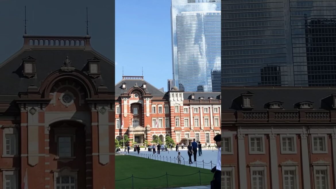 Tokyo Station || #japan #travel #japanwalk #tokyo #station #shorts