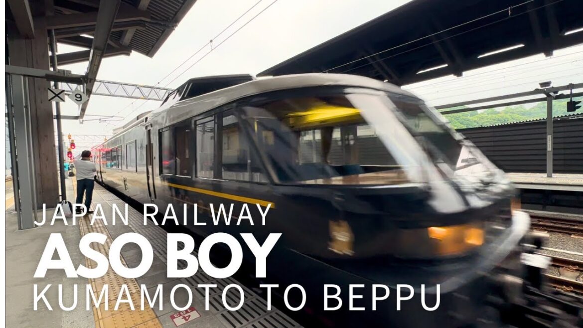 Unique Train Journey Through Japan 🇯🇵 Countryside In The Heavy Rain