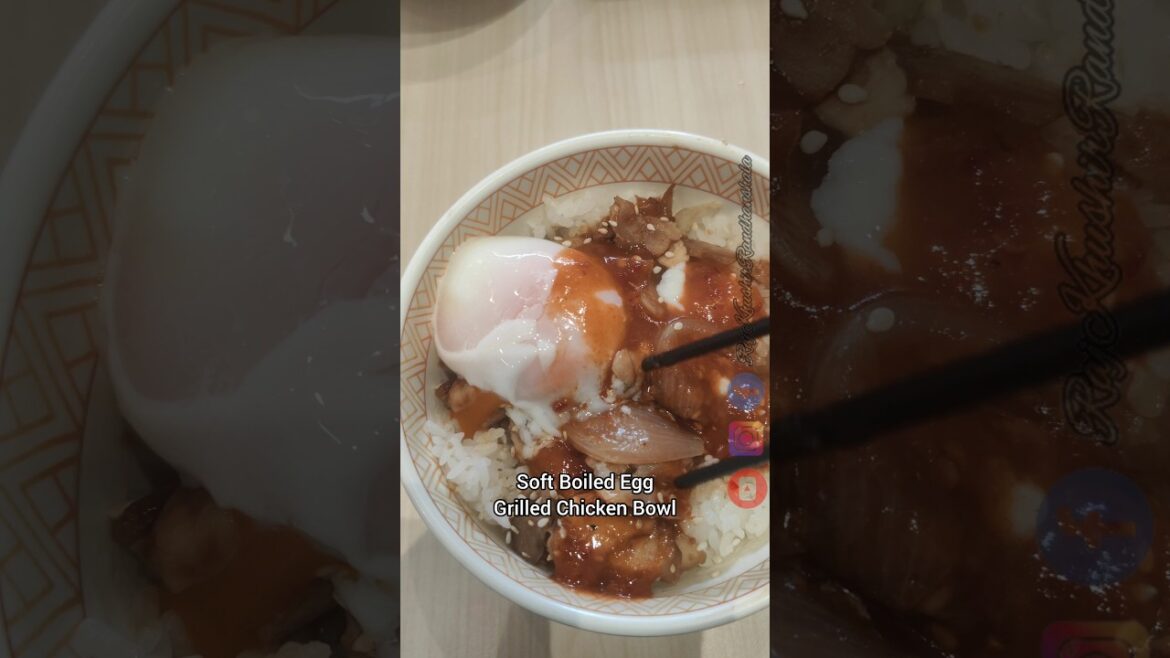 Grilled Chicken Soft Boiled Egg Bowl #japanesefood #japaneserice #youtubeshorts #ytshorts #shorts Grilled Chicken Soft Boiled Egg Bowl #japanesefood #japaneserice #youtubeshorts #ytshorts #shorts