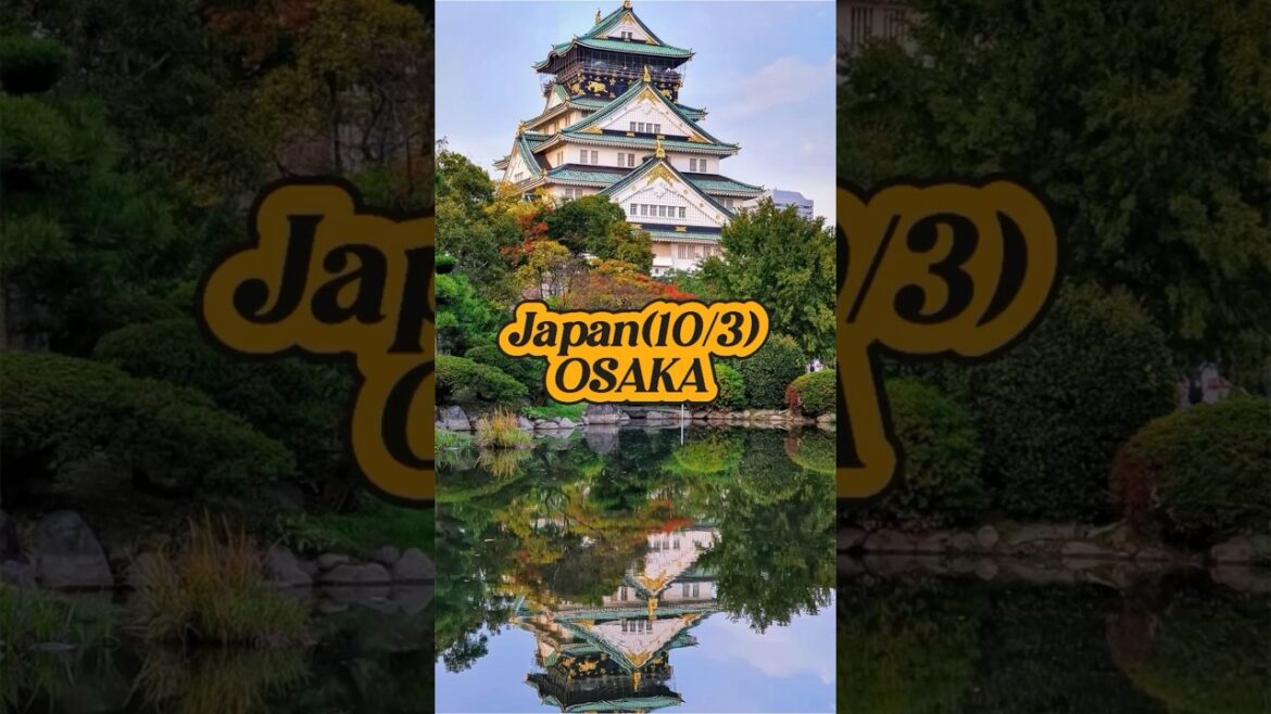 Top 10 Most Breathtaking Places in Japan You Must Visit(3/10)Osaka #shorts#japan #travel Top 10 Most Breathtaking Places in Japan You Must Visit(3/10)Osaka #shorts#japan #travel
