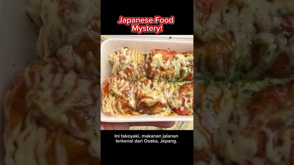 Japanese Food Mystery!#JapaneseFood #FoodChallenge #FoodMystery #Takoyaki