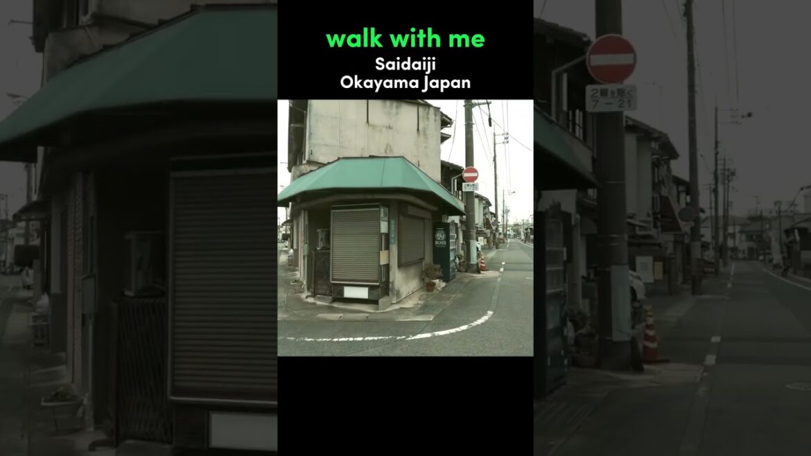 Walk With Me in Saidaiji | Okayama Japan Walking Tour