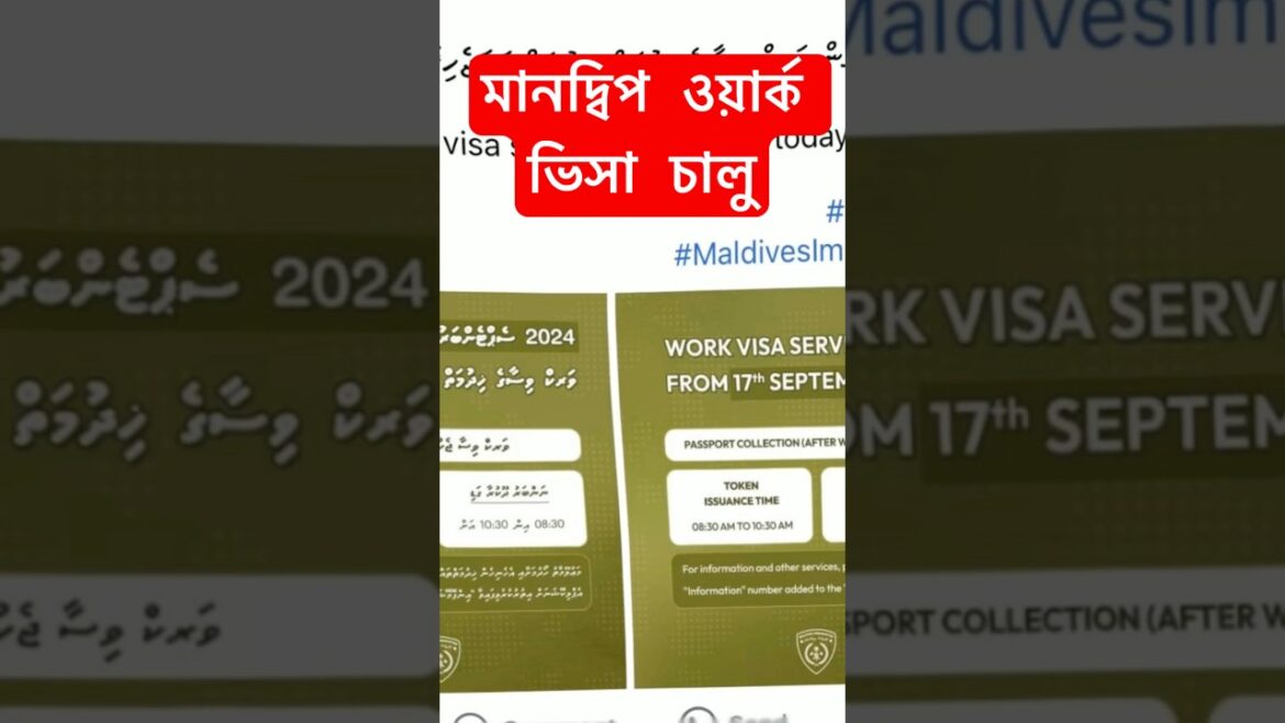 মালদ্বিপ কাজের ভিসা ১৭ সেপ্টম্বরে থেকে চালু করে দিয়ে🇧🇩🤝🇲🇻🤗#visanews মালদ্বিপ কাজের ভিসা ১৭ সেপ্টম্বরে থেকে চালু করে দিয়ে🇧🇩🤝🇲🇻🤗#visanews