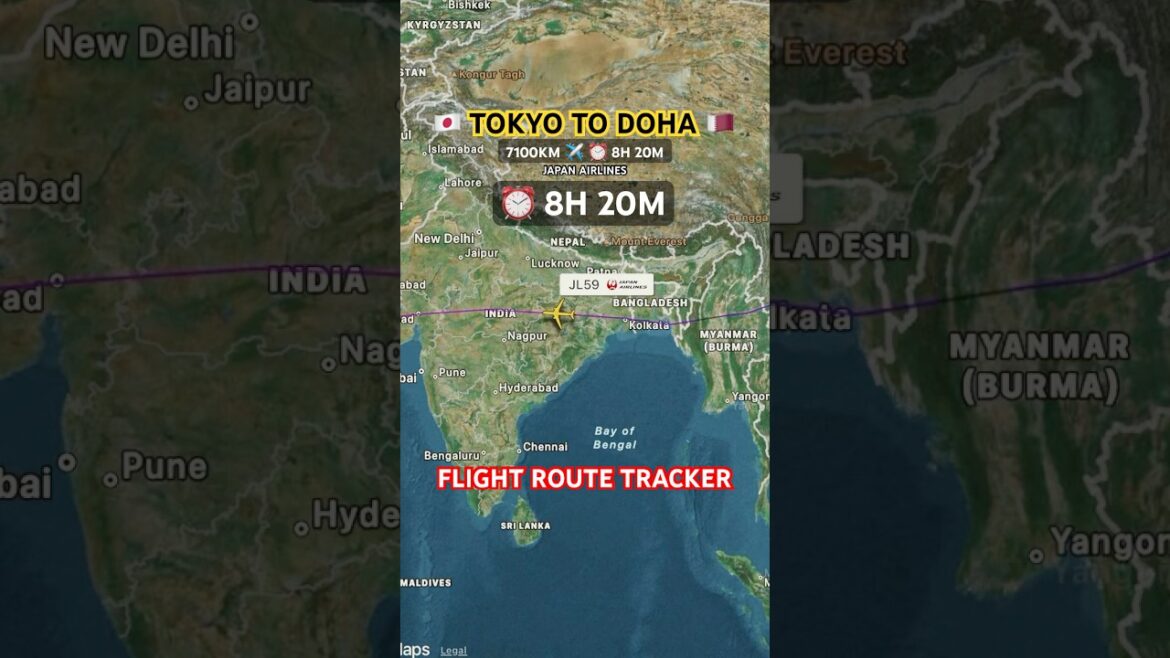 TOKYO π―π΅ TO DOHA πΆπ¦ FLIGHT ROUTE || JAPAN AIRLINE ||#shorts #ytshorts #yt #aviation #flight TOKYO π―π΅ TO DOHA πΆπ¦ FLIGHT ROUTE || JAPAN AIRLINE ||#shorts #ytshorts #yt #aviation #flight