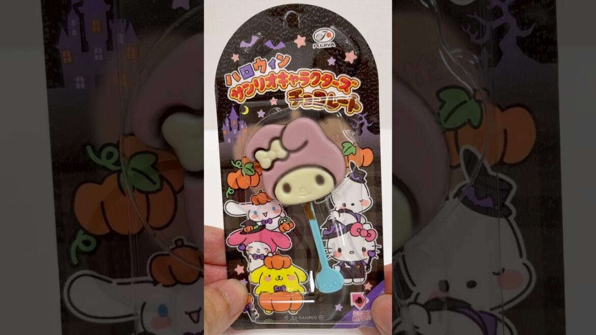 My Melody Halloween Lollipop Chocolate #shorts