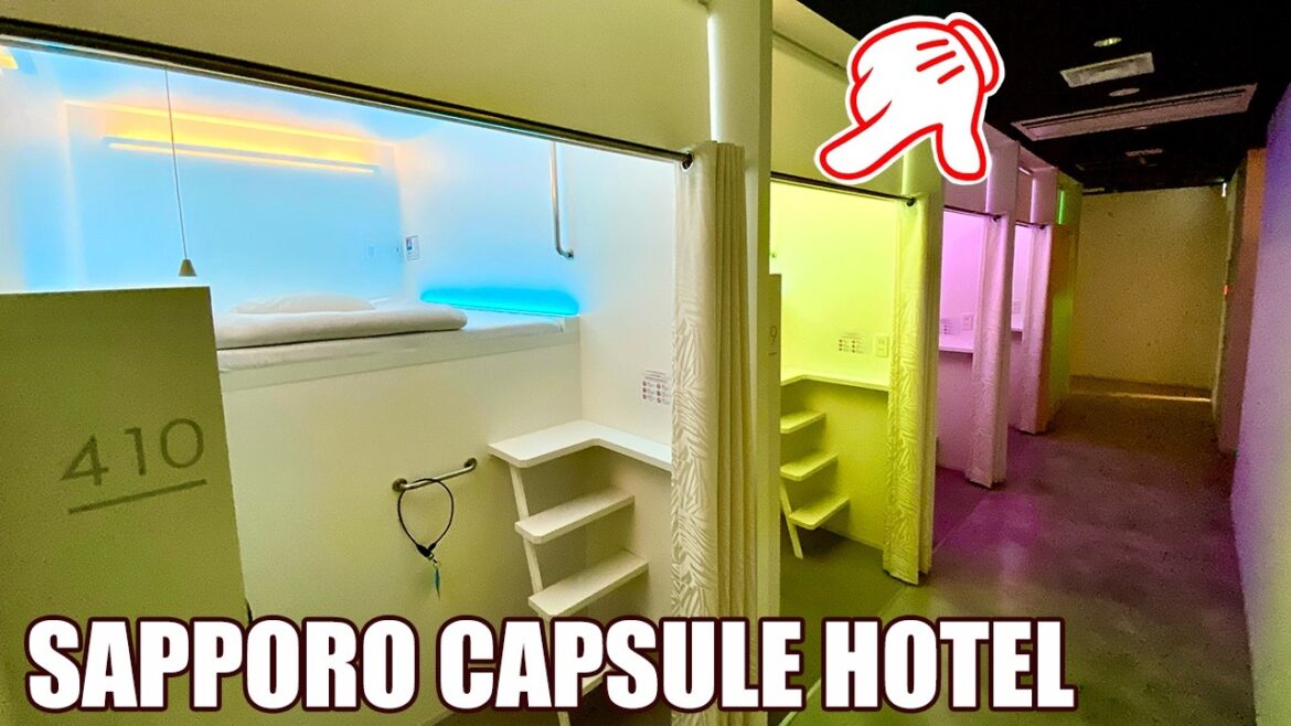 $32! Sapporo’s Colorful and Instagrammable Capsule Hotel 😴City Cabin Susukino, Hokkaido, Japan $32! Sapporo's Colorful and Instagrammable Capsule Hotel 😴City Cabin Susukino, Hokkaido, Japan