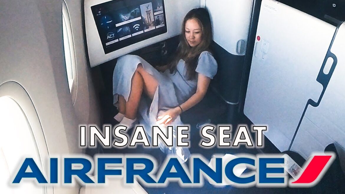 Air France NEW Business Class A350 Review. CHICEST Airline with INSANE Seat?