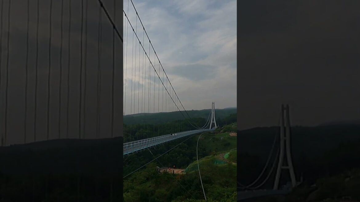 A long suspension bridge #traveljapan #shizuoka #longbridge