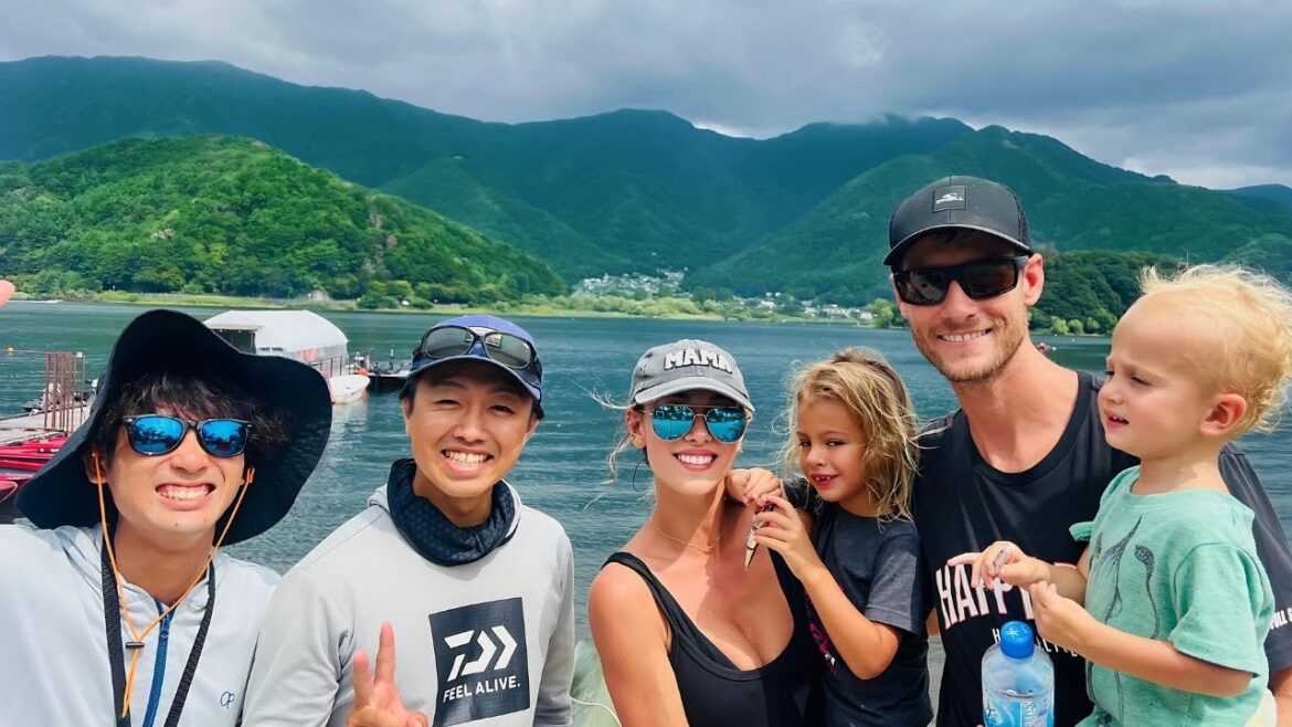 Fishing Lake Kawaguchi | Mt. Fuji Ropeway | Family Travel Vloggers | Ep. 100