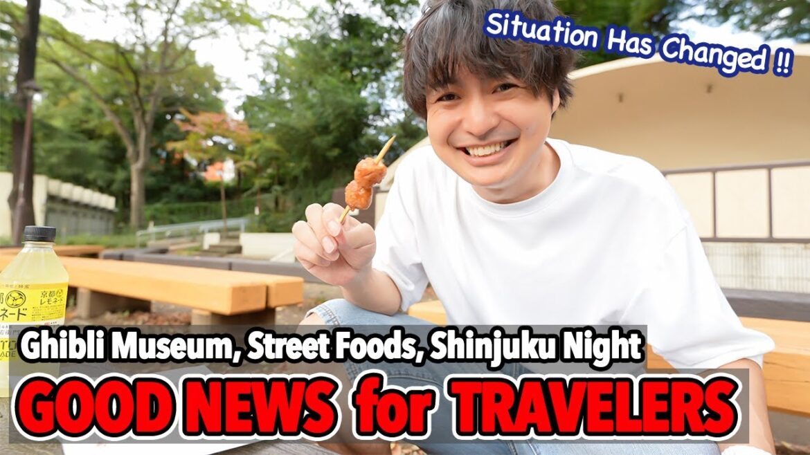 Situation Changed, Good News for Travelers! Ghibli Museum, Local Town Street Foods, Shinjuku Ep.523