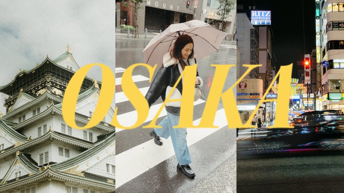 Osaka Travel Vlog | THE BEST Thrifting Shops in Osaka (Japan Travel Series Part Two)