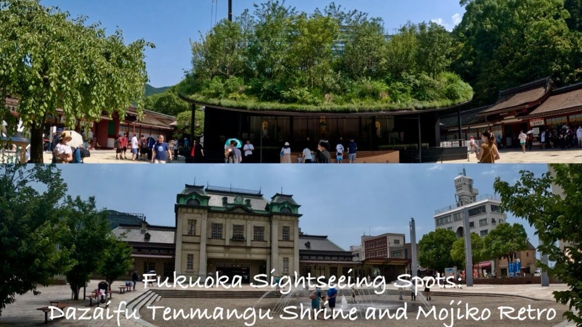 Fukuoka sightseeing Spots: Dazaifu Tenmangu Shrine and Mojiko Retro